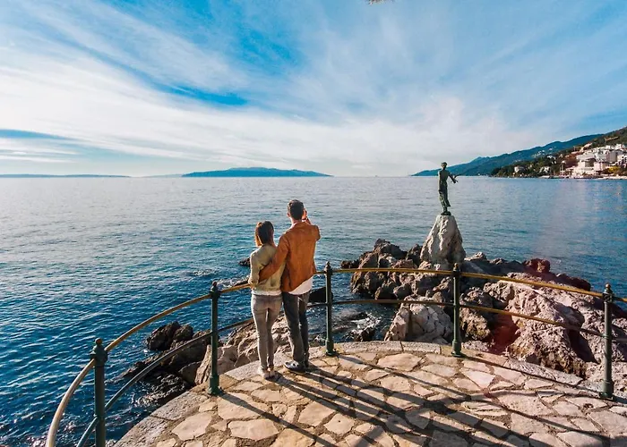 Apartment Maja Opatija With Free Private Parking And Lovely Sea View Terrace
