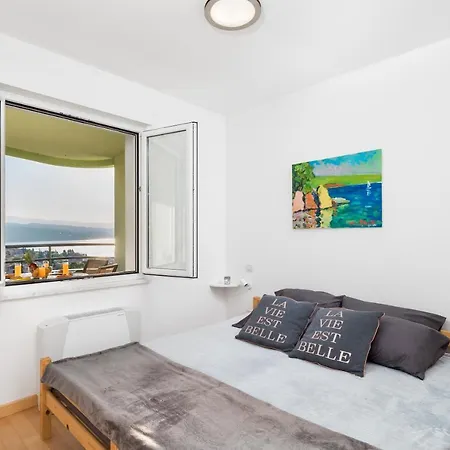 Apartment Maja Opatija With Free Private Parking And Lovely Sea View Terrace Exterior photo
